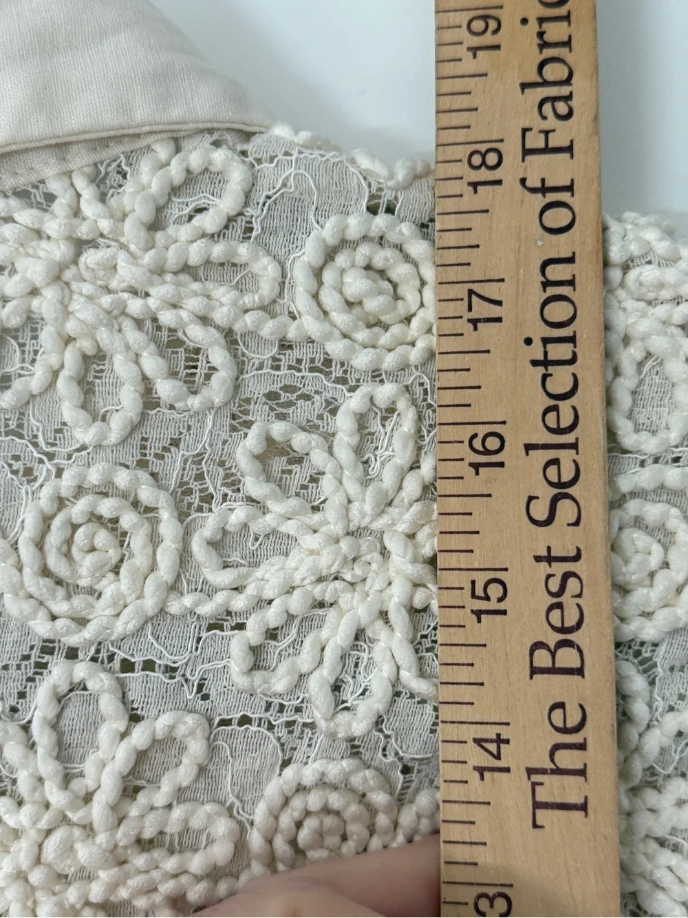 Zara Floral Lace Cropped Button Up Shirt Jacket Cream Size S Style 4786/331